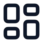 Grid Aspect Ratio SVG Icon